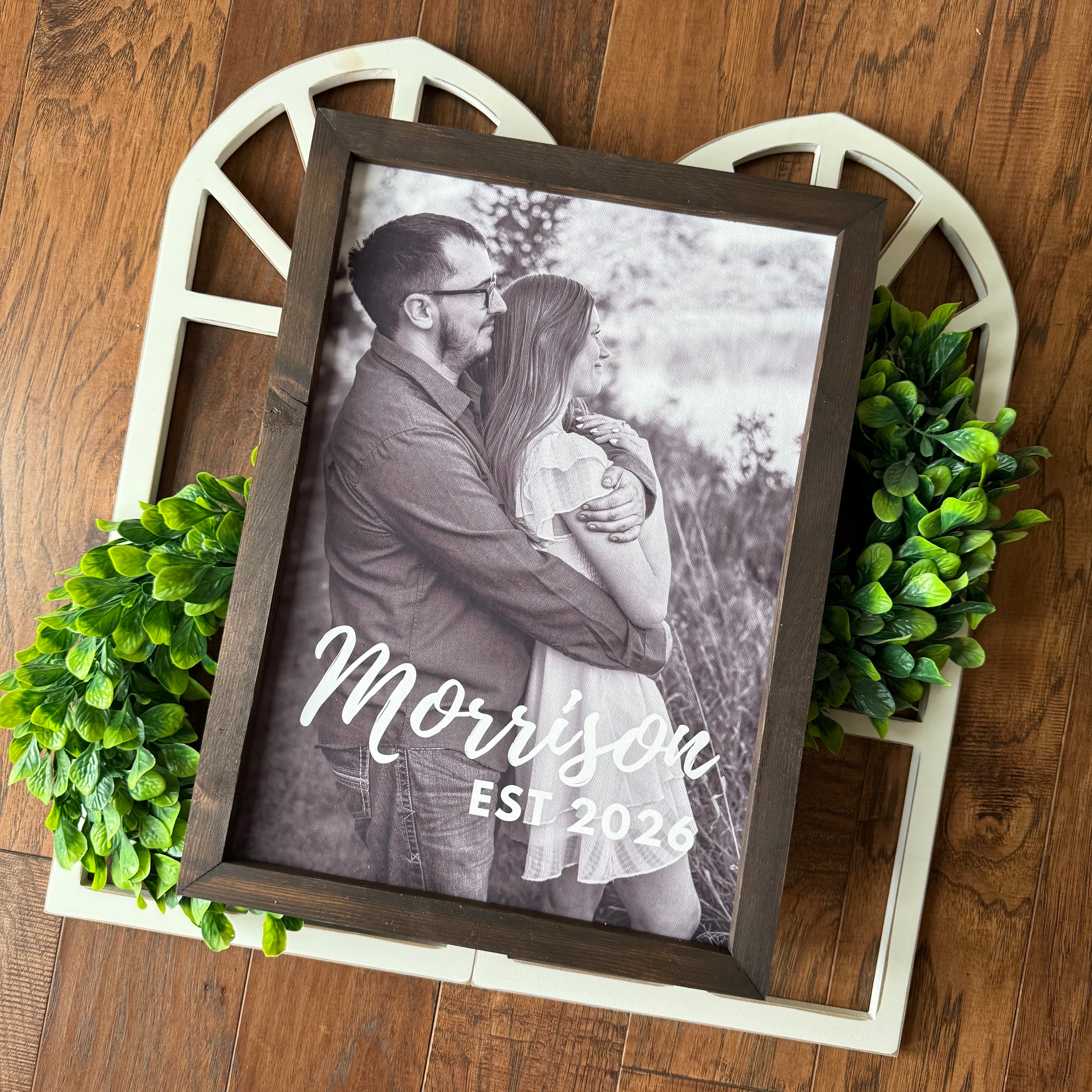 Custom Canvas Print 11x17 reclaimed wood, canvas print photo logo maps, your choice of print! Portrait or landscape