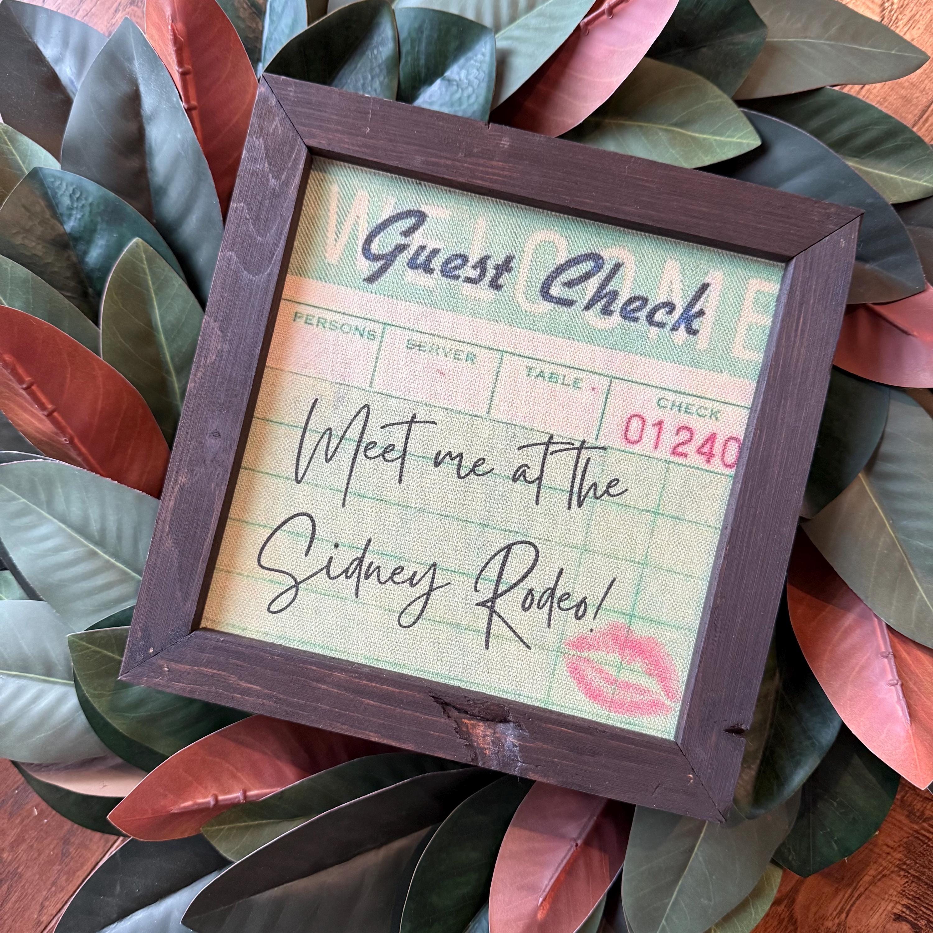 Custom "Meet Me At" | Reclaimed Wood | Canvas Print | Anniversary Print | celebrate where you met | 9.25"x9.25"