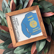 FFA SENIOR Sign Set (of 6) | buy the set & SAVE | Reclaimed Wood Frame, Canvas Print Blue Jacket Official Dress, Affinity Licensed