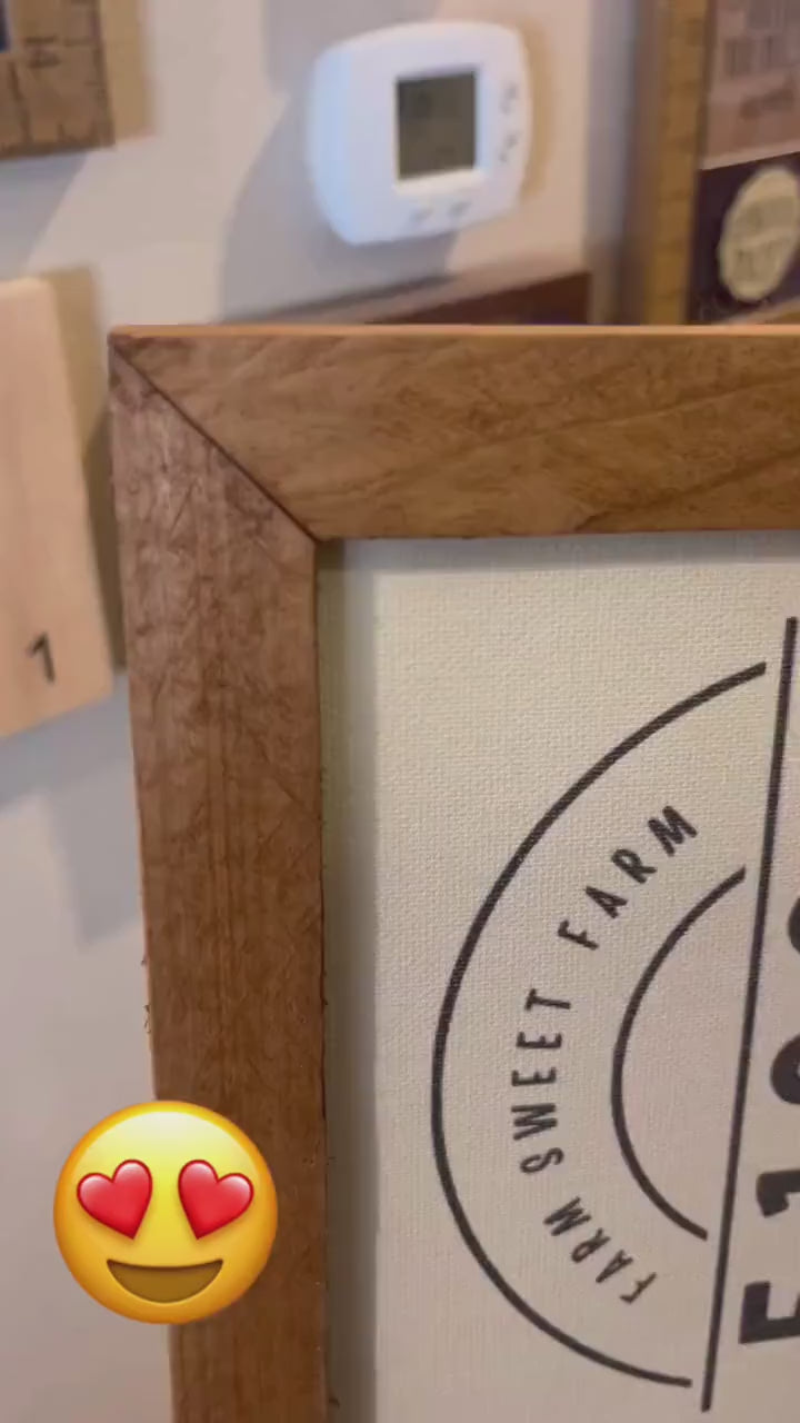 Load video: FFA Advisor Gift | Reclaimed Wood Frame | Custom Canvas Print | Teacher Appreciation | Personalized Blue Jacket | Official Dress |Affinity Licensed | 9.25"x9.25"d